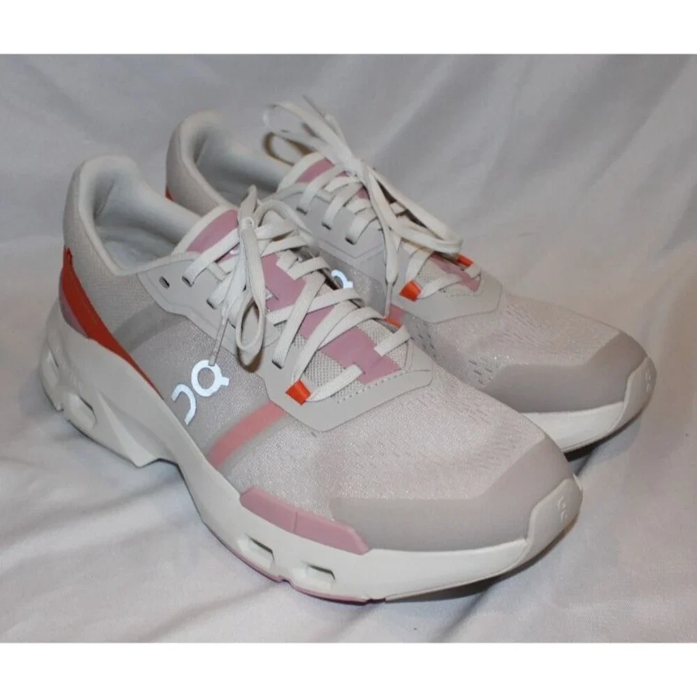 NEW ON CLOUD WOMEN'S CLOUDPULSE RUNNING ATHLETIC SNEAKERS‎ PEARL/BLOSSOM
